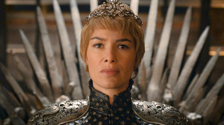 Cersei on the Iron Throne