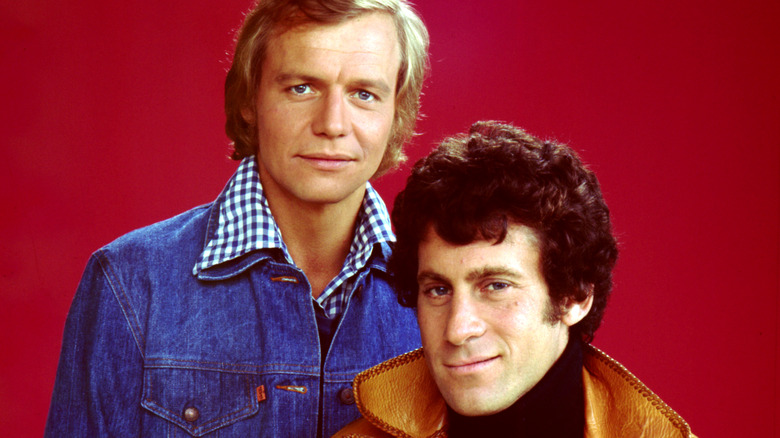 Starsky and Hutch posing together