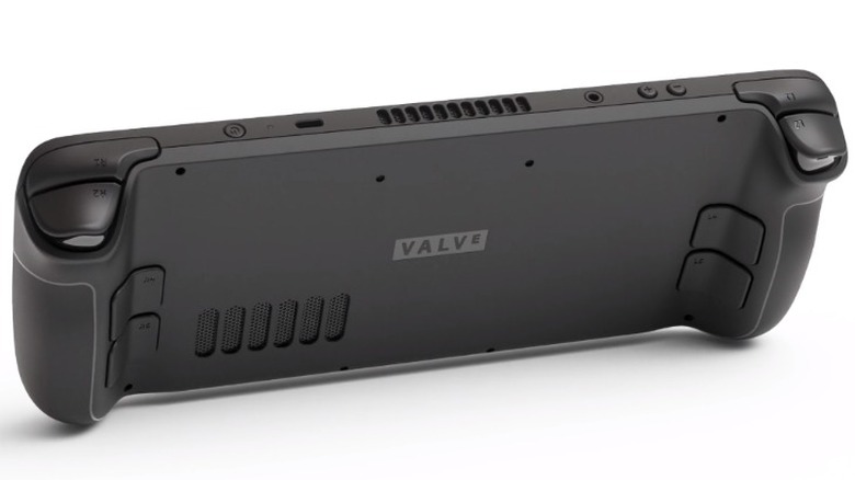 Steam Deck Back triggers and speakers
