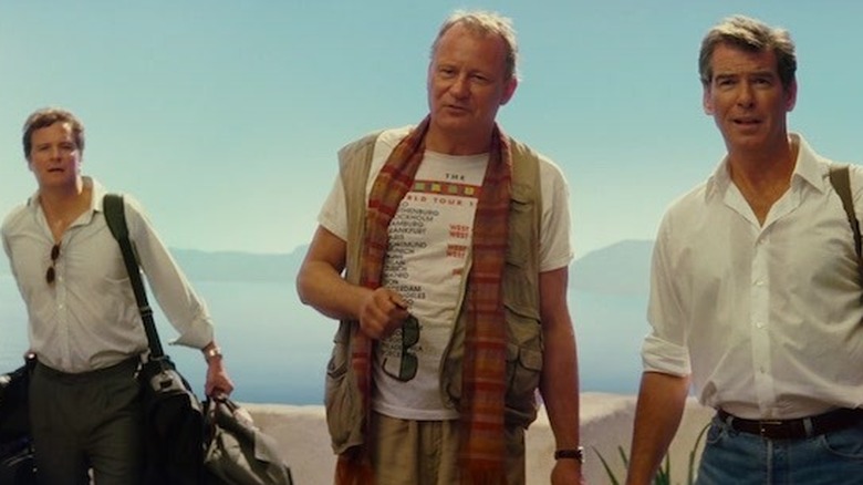 Bill walking with Harry and Sam