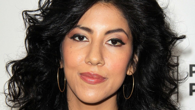 Stephanie Beatriz hoop earrings
