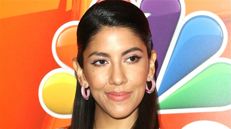 Stephanie Beatriz pink earrings