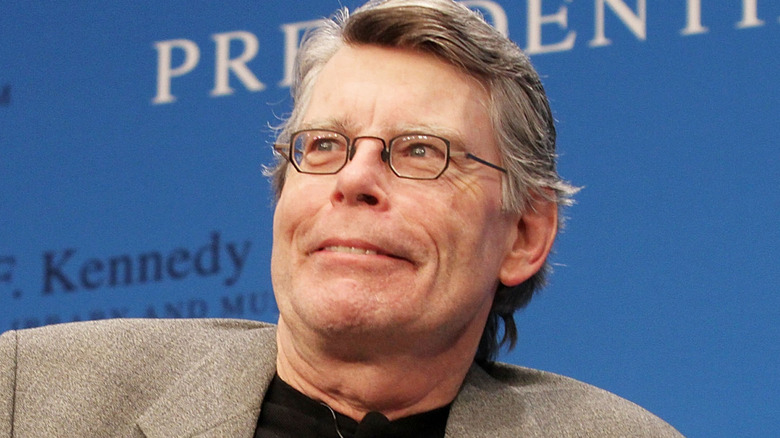 Stephen King looking bemused