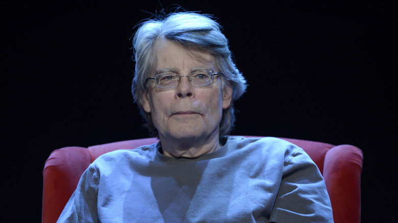 Stephen King during a portrait session in 2013