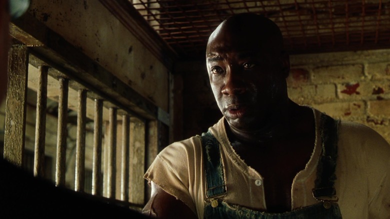 John Coffey standing in his cell in "The Green Mile"
