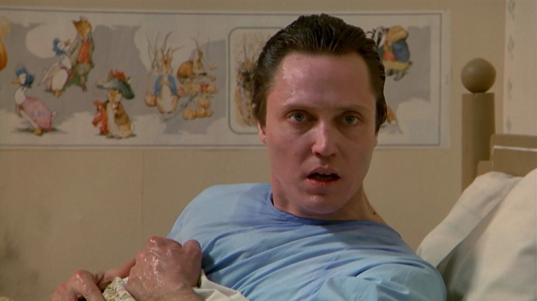 Johnny Smith wakes up in what seems to be a child's bedroom in "The Dead Zone" (1983)
