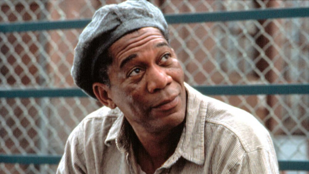 Morgan Freeman in The Shawshank Redemption