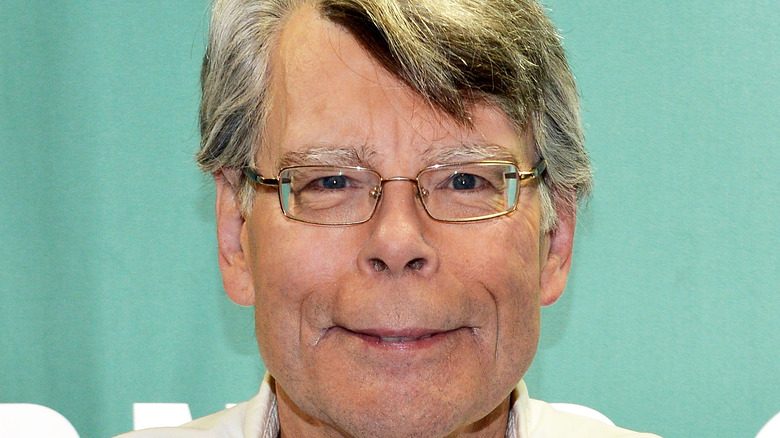 Stephen King smiling 