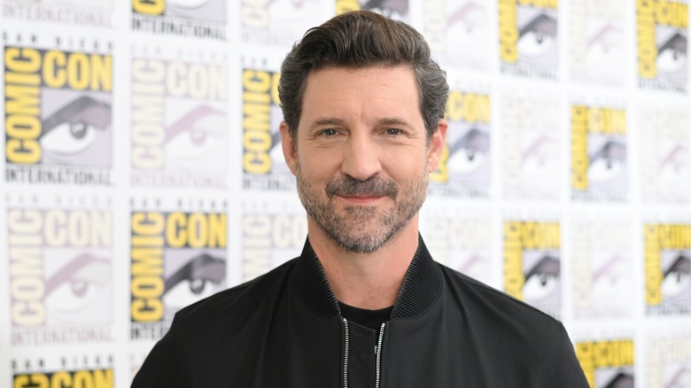 Screenwriter JT Mollner at a Comic Con event for "The Long Walk" (2025)