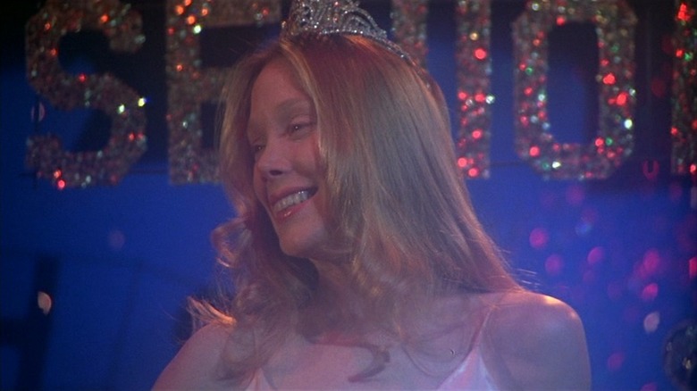 Carrie happy at prom right before disaster