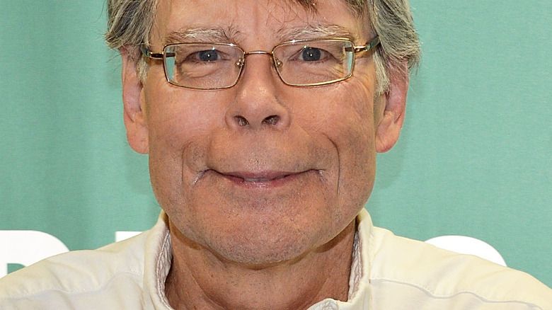 Stephen King on a red carpet