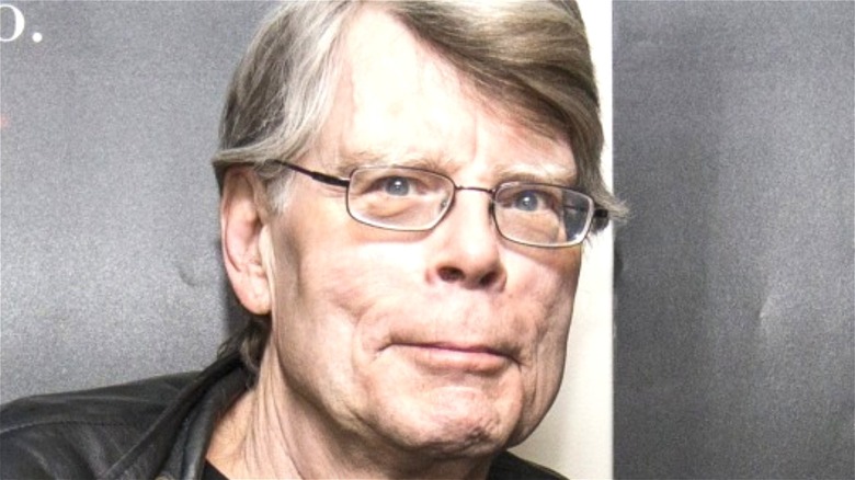 Stephen King in closeup 