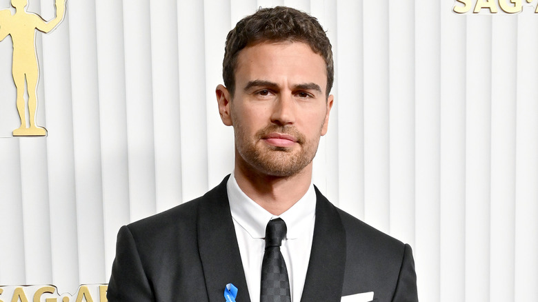 Theo James attends event 
