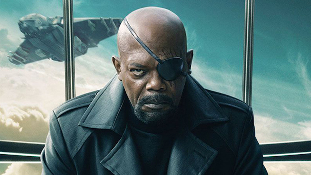 Samuel L. Jackson Nick Fury SHIELD eye patch 