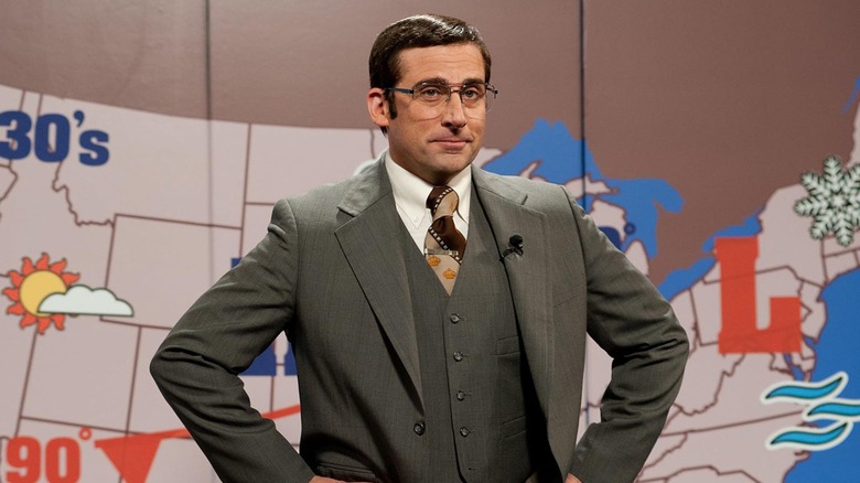 Brick gives weather report