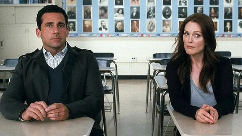 Cal and Emily in classroom