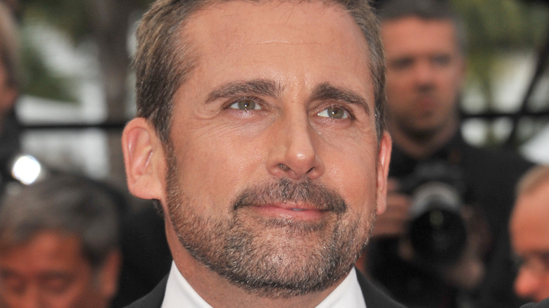Steve Carrell smiling at an event