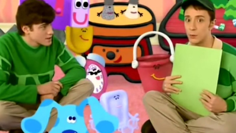 The cast of Blue's Clues