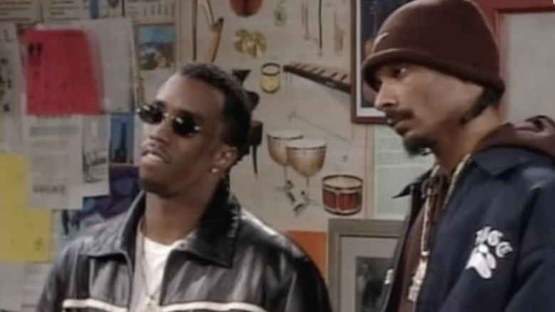   Sean Puffy Combs i Snoop Dogg a The Steve Harvey Show
