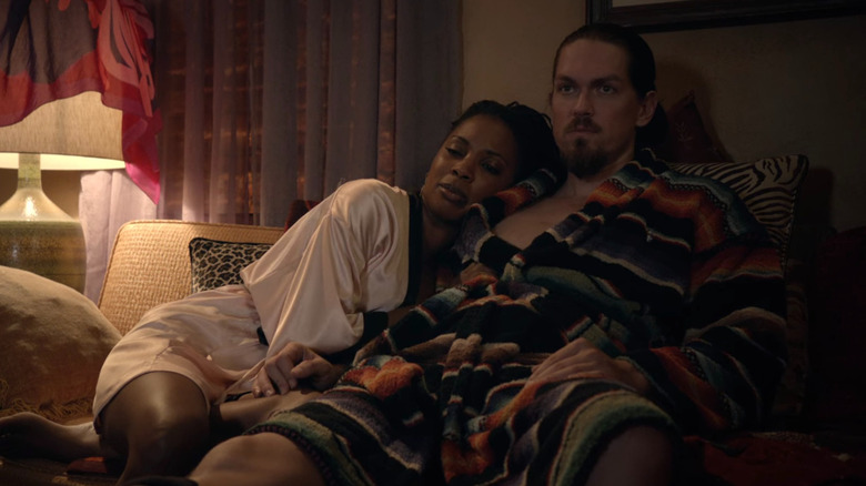 Kevin and Veronica relaxing 