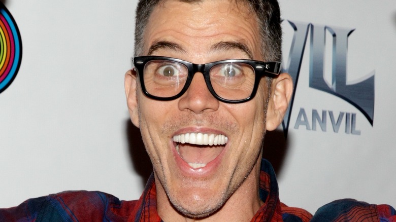 Steve-O looking exuberant