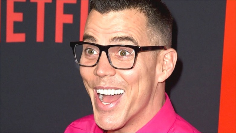 Steve-O smiling at Netflix event