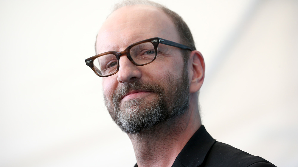 Steven Soderbergh smiling