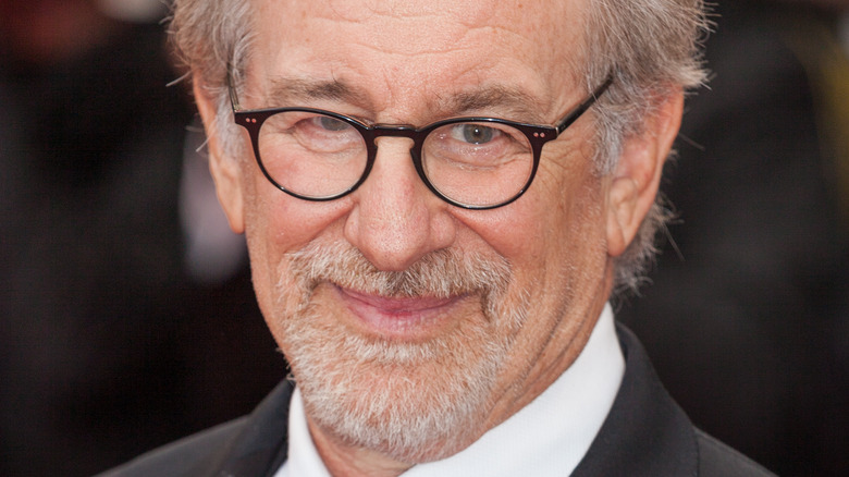 Steven Spielberg smiling