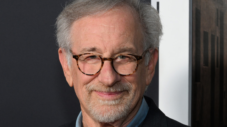 Steven Spielberg smiling