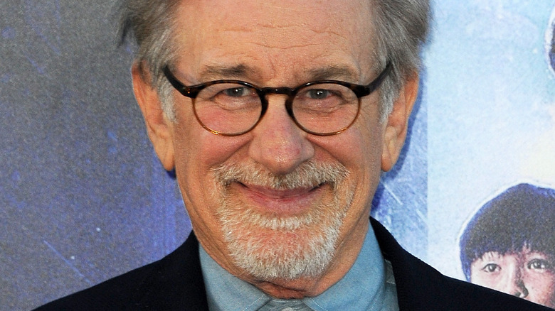 Steven Spielberg smiling