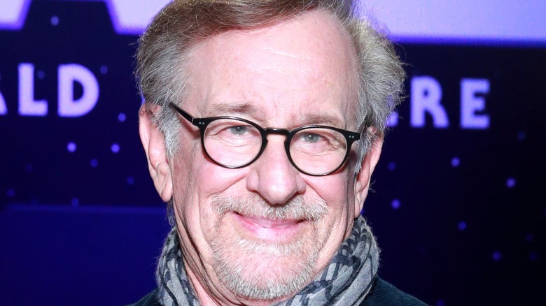 Steven Spielberg smiling