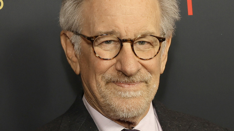 Steven Spielberg smiling