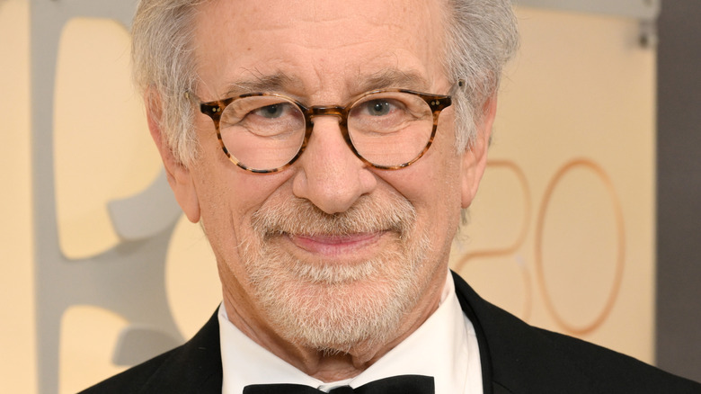 Steven Spielberg smiling