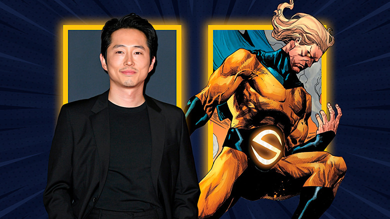 Steven Yeun and Sentry