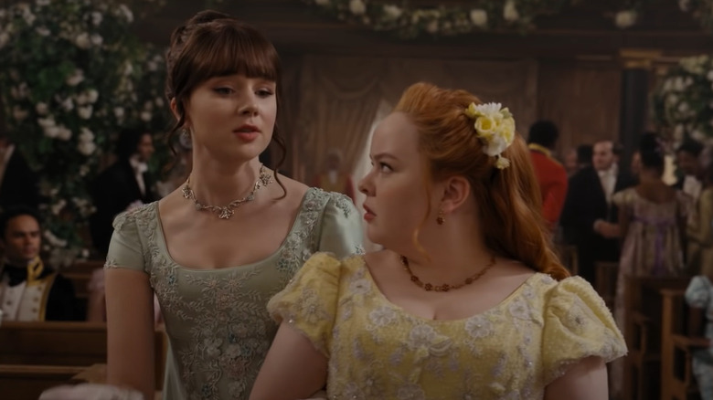 Penelope glaring at Eloise