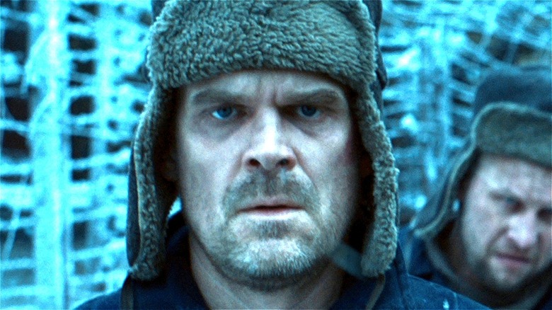 Stranger Things Hopper Wearing Ushanka