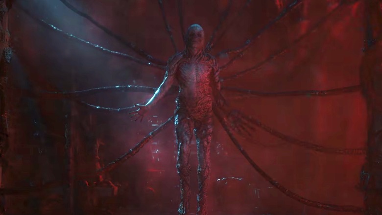 Vecna making Stranger Things entrance