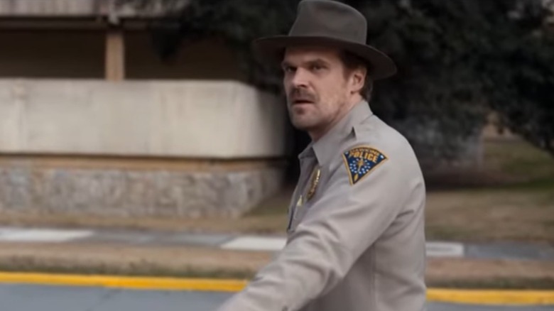 Jim Hopper in uniform