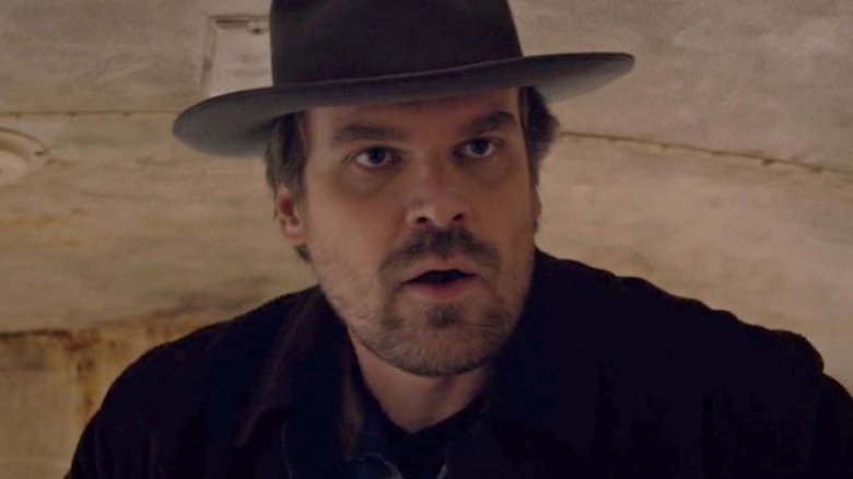 David Harbour as Jim Hopper on Stranger Things