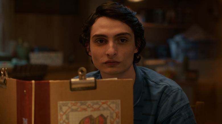 Mike leading a D&D session in "Stranger Things"