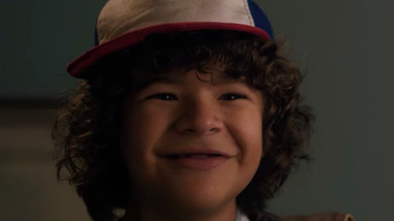 Dustin smiling