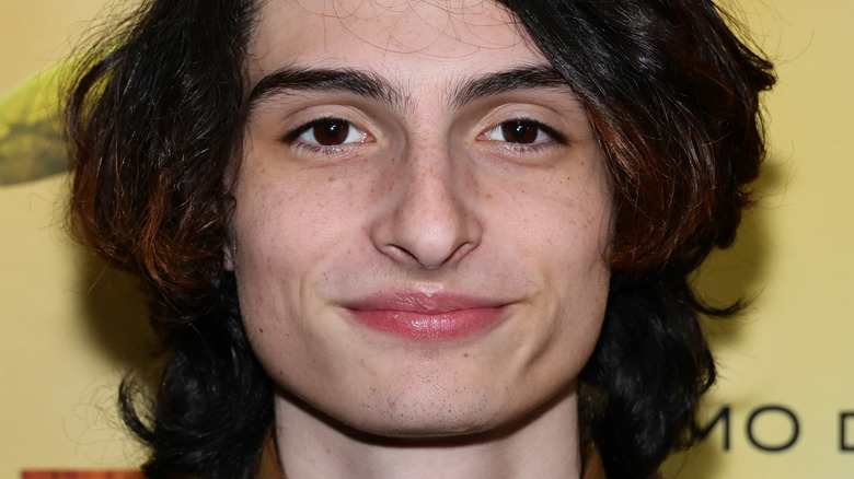 Finn Wolfhard smiling