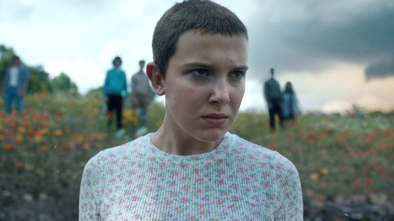 Eleven staring angrily