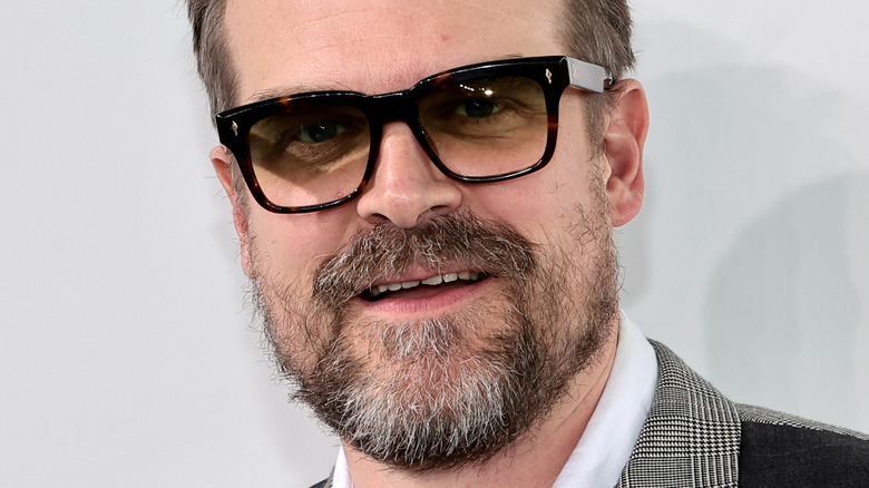 David Harbour smiling