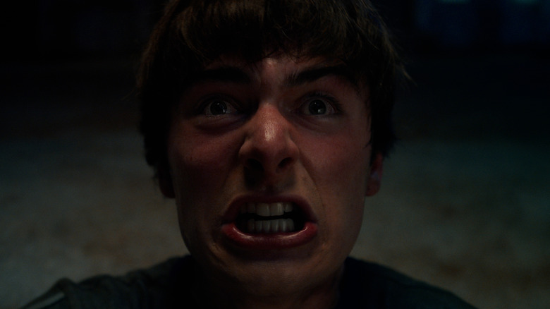 Will clenching his teeth on Stranger Things