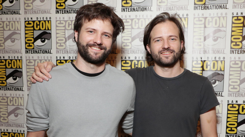 The Duffer brothers at San Diego Comic Con