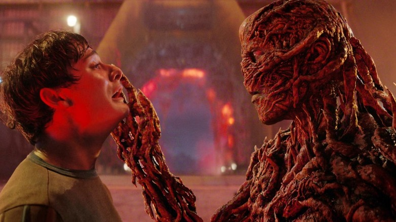 Vecna touching Will's face in Stranger Things Season 5