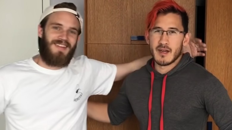 PewDiePie and Markiplier 