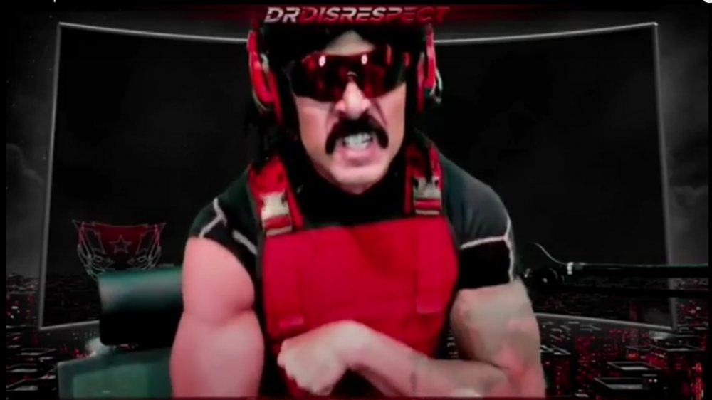 Dr. Disrespect shows off muscles