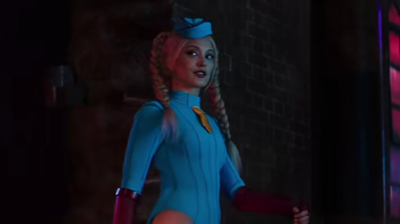 Cammy looking confident in Street Fighter